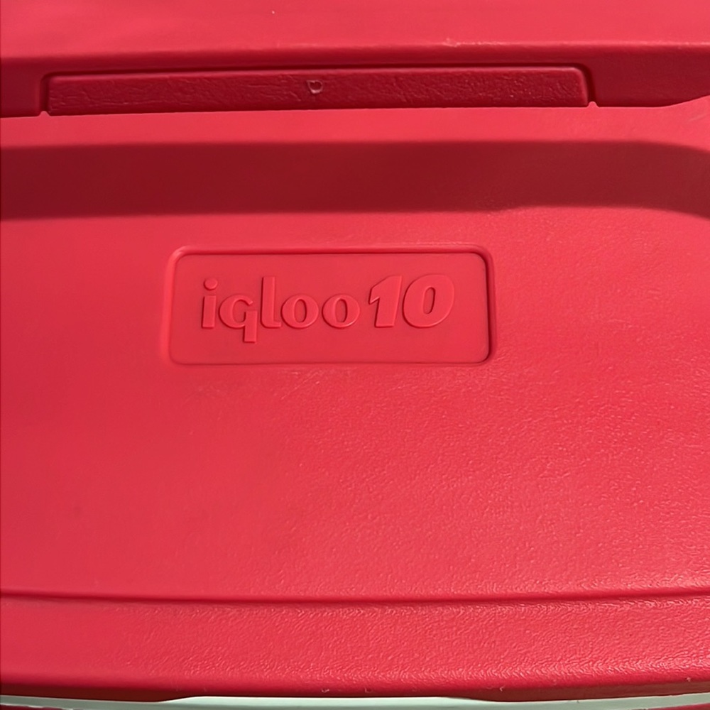 Rare✨Vintage-Igloo Legend 10 Pink Cooler Like New - Picture 3 of 16